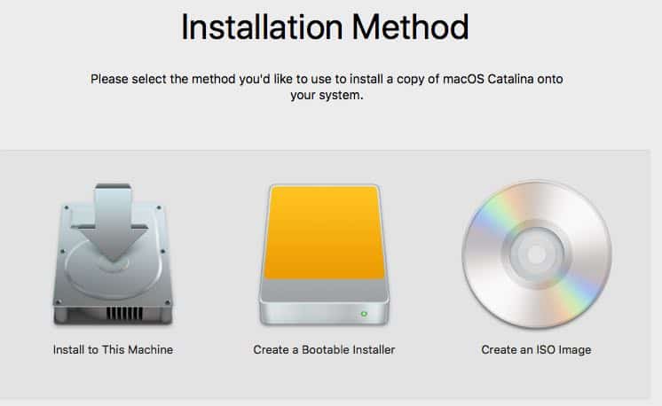 make a bootable disk image for mac using pc
