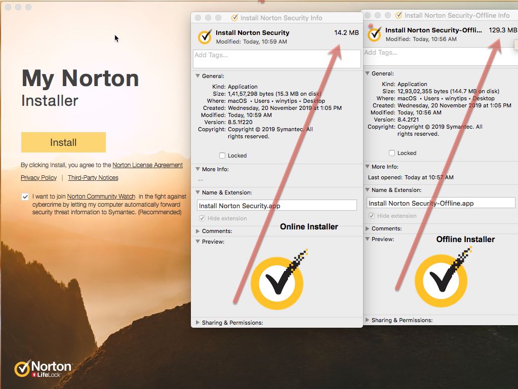norton security download version