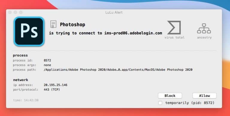 osx block adobe connections