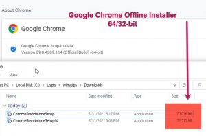 chrome offline installer 32 bit