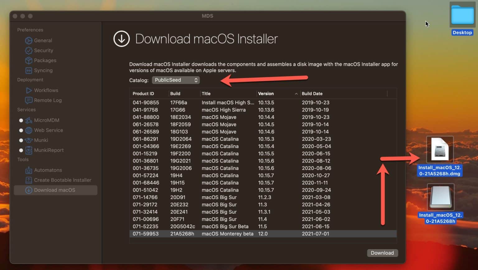 how to download macos dmg file on windows